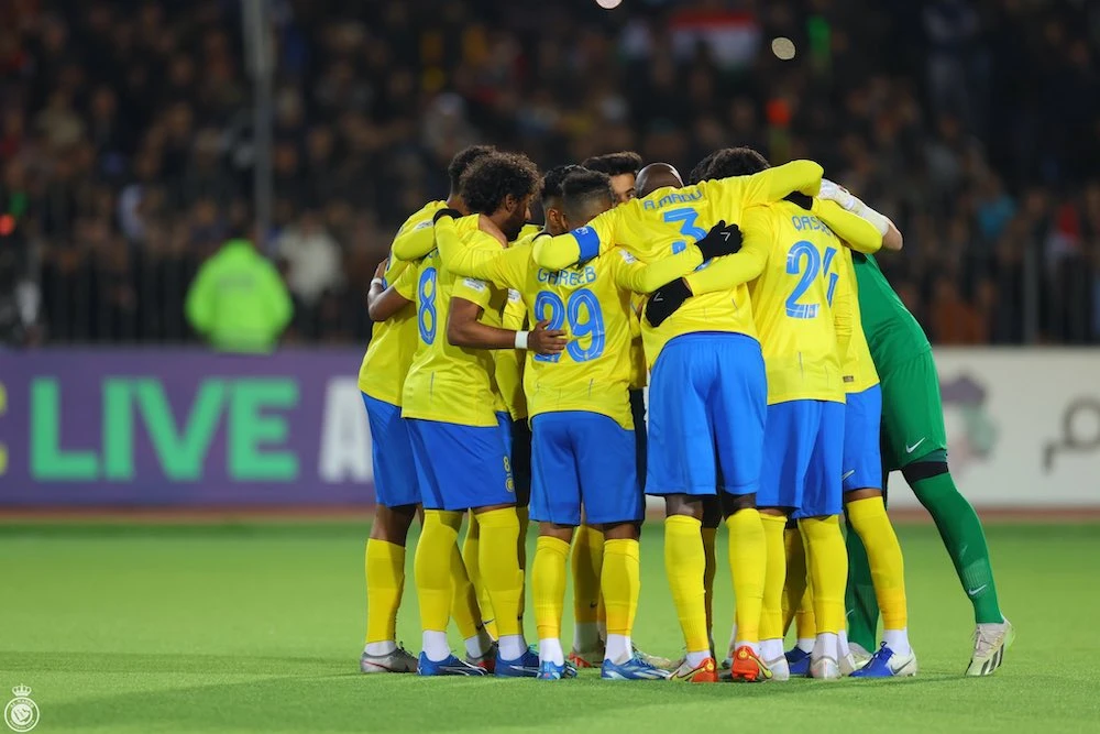 Al-Nassr join Al-Hilal, Al-Ittihad and AL-Fayha in the last 16 of the AFC Champions League. (X: @AlNassrFC_EN)
