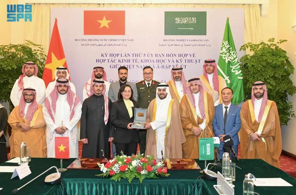 The fifth Saudi-Vietnamese Joint Committee took place in Hanoi. SPA.