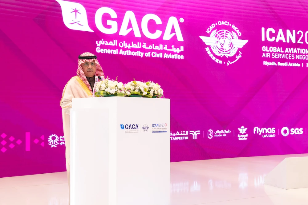 Abdulaziz Al-Duailej, President of the General Authority for Civil Aviation, expressed his optimism about the future of the global civil aviation industry. (GACA)