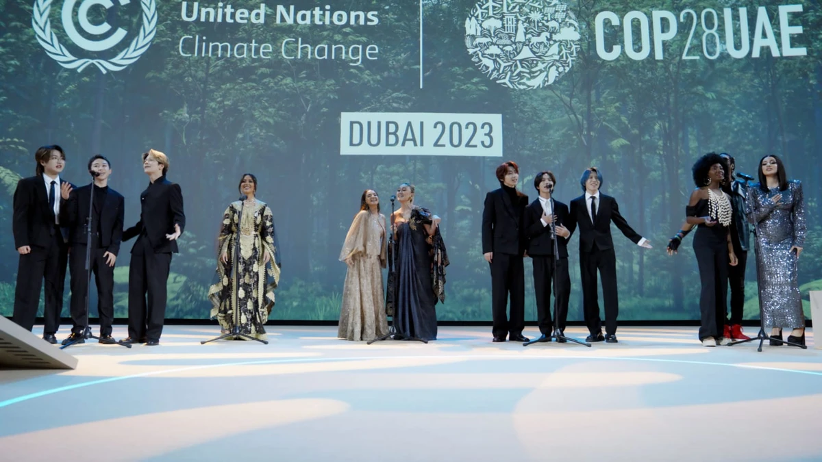 COP28 launches charity anthem featuring 13 global artists