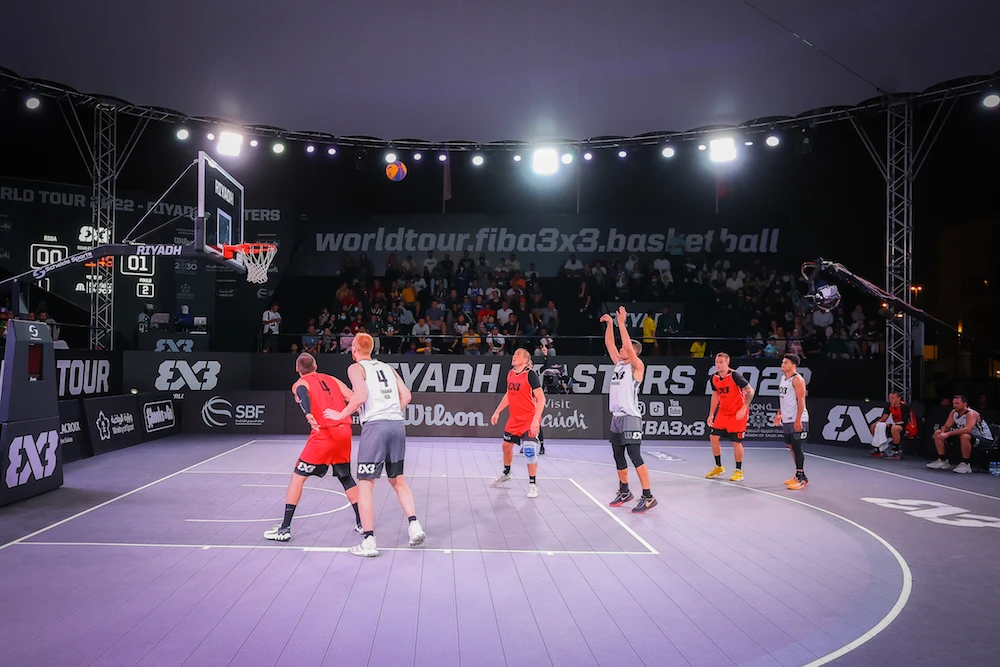 Serbian club Ub Huishan NE kicked off the FIBA 3x3 World Tour Jeddah Final 2023 with a pair of impressive victories to steal the show on Day 1 in Jeddah. (Supplied/FIBA)