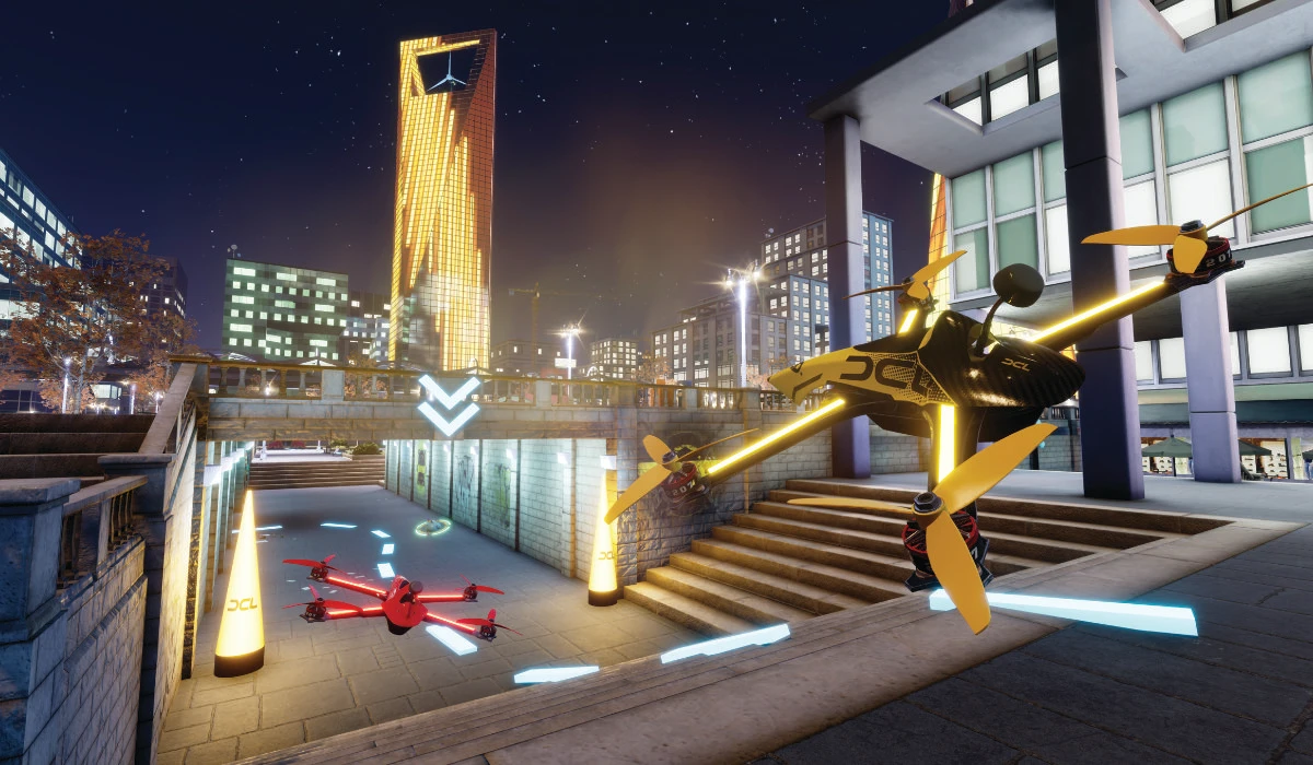 The Drone Champions League Super Final will be held in AlUla Old Town on Dec. 20 and will converge ‘technology, athleticism, and AlUla’s vision for sports and adventure.’ (Supplied)