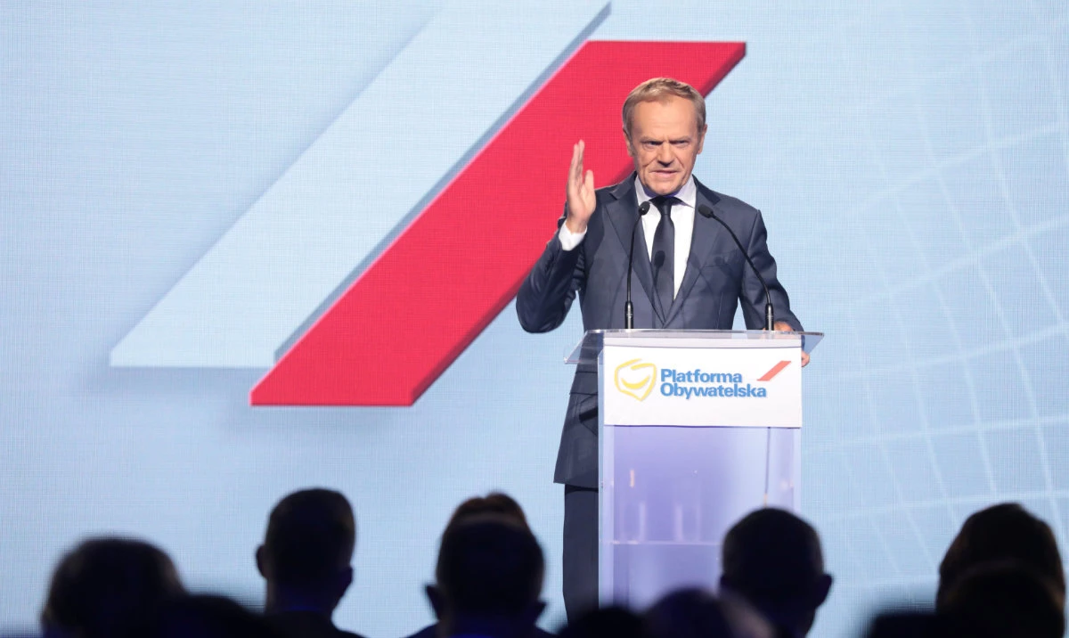 Donald Tusk said that PiS has spent its last few weeks in power ‘wreaking havoc, destroying the Polish state.’ (Reuters/File)