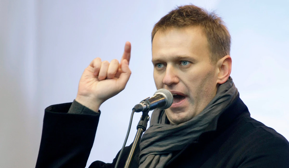 Alexei Navalny speaks during a rally in Moscow, Russia, Saturday, Dec. 24, 2011. (AP)