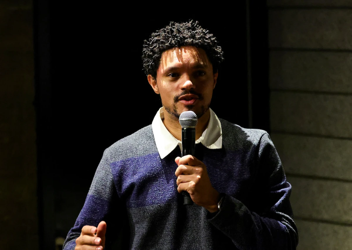 Trevor Noah will hit the stage at the Etihad Arena. (AFP)