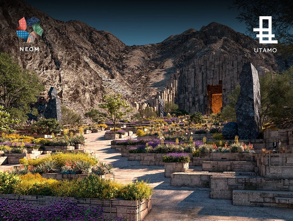Situated amid the mountains overlooking the shores of the Red Sea, Utamo will provide the ideal venue for events, musical performances, exhibitions, and artistic activities. Supplied