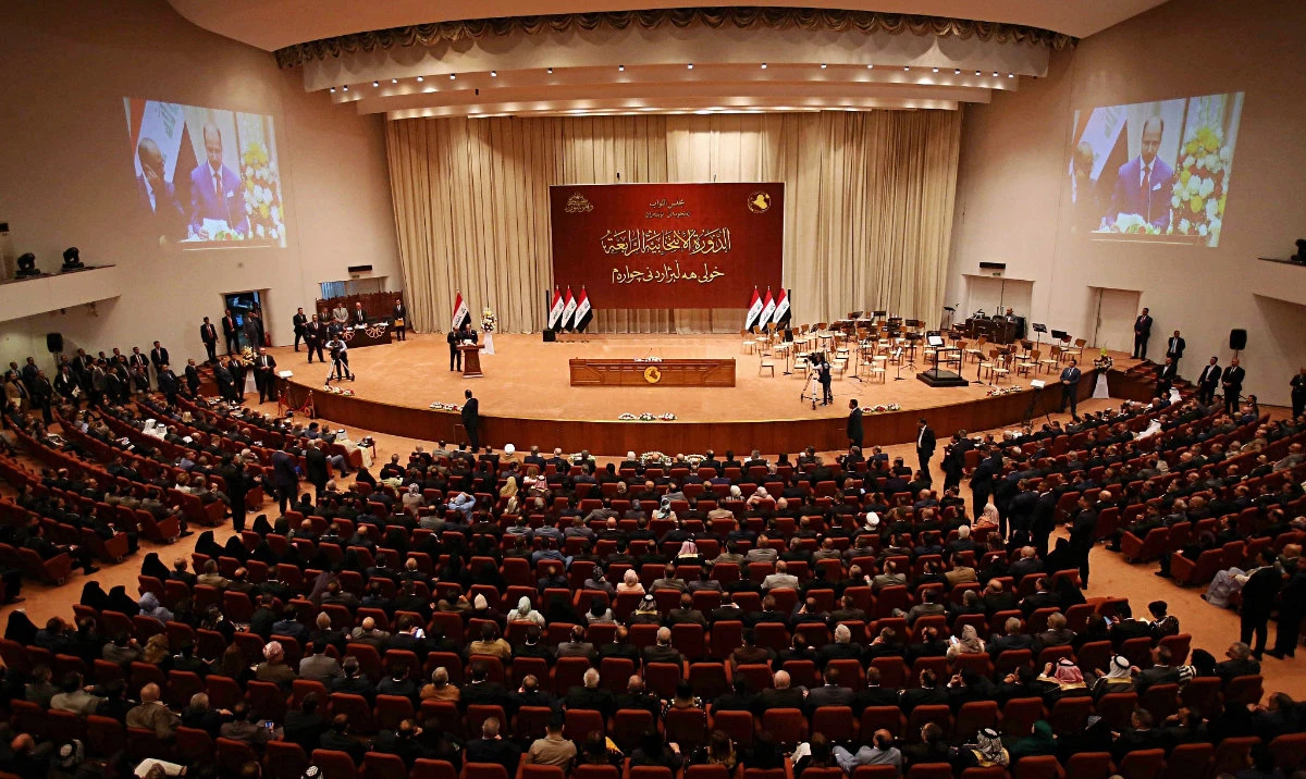 Iraq’s parliament postponed until further notice its planned vote for a new speaker on Wednesday, local media reported. (AP)