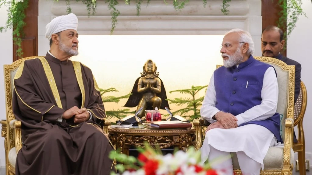Sultan Haitham in Delhi as India, Oman pursue free trade deal