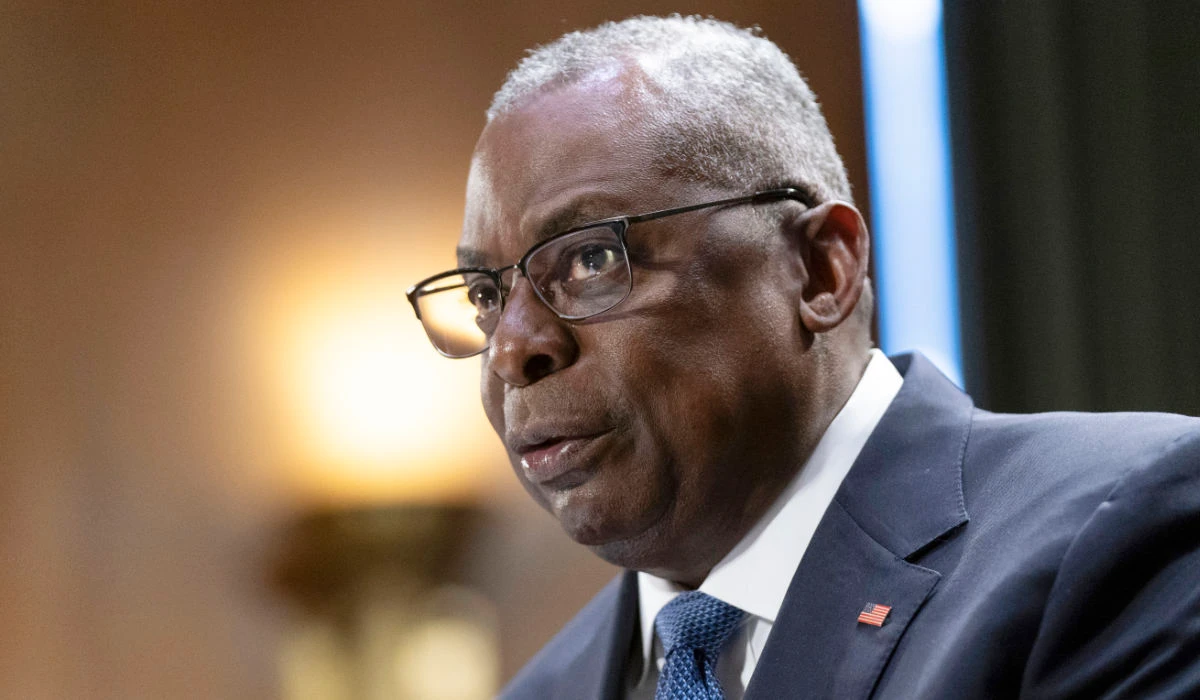Defense Secretary Lloyd Austin testifies before a Senate Appropriations Committee on Capitol Hill in Washington, Oct. 31, 2023. (AP)
