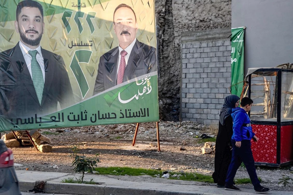 Voting takes place in 15 of Iraq’s 18 provinces to select 285 council-members whose duties include appointing powerful provincial governors and overseeing local administration. (AFP)