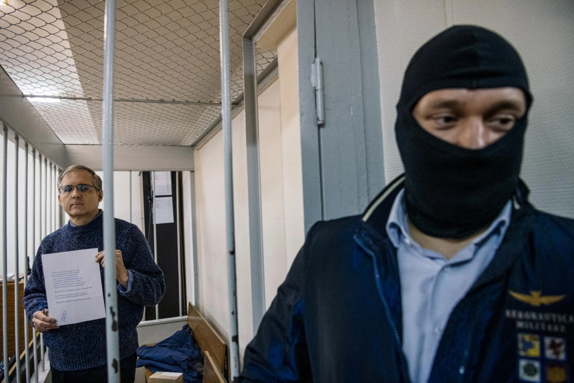 US Secretary of State Antony Blinken says Washington is very actively pursuing the release of Paul Whelan, a former US marine, above left, and Wall Street Journal reporter Evan Gershkovich. (AFP)