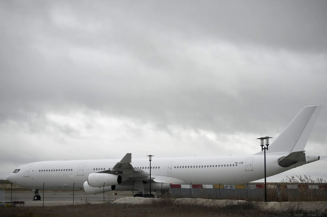 French airport provides makeshift base for Indians on grounded flight