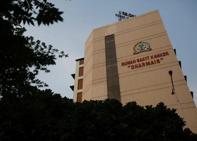 Among the hospitals selected for the project is the Dharmais Cancer Hospital in Jakarta, where the construction of a Women and Child Care Center is ongoing. (File/Reuters)