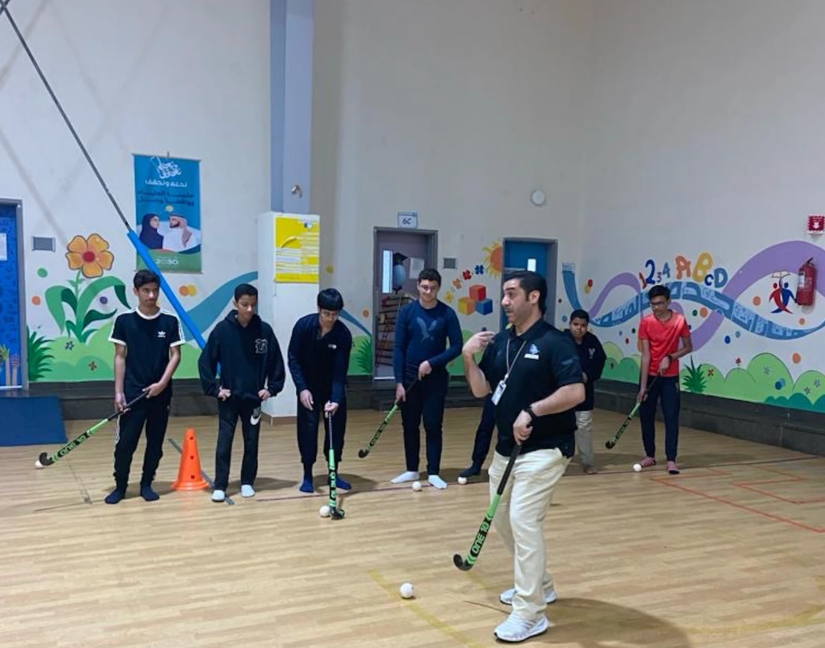 Saudi Hockey Federation, in collaboration with Al-Manarat International Schools in Jeddah, recently held an introductory seminar about field hockey. (@SaudiHockey)
