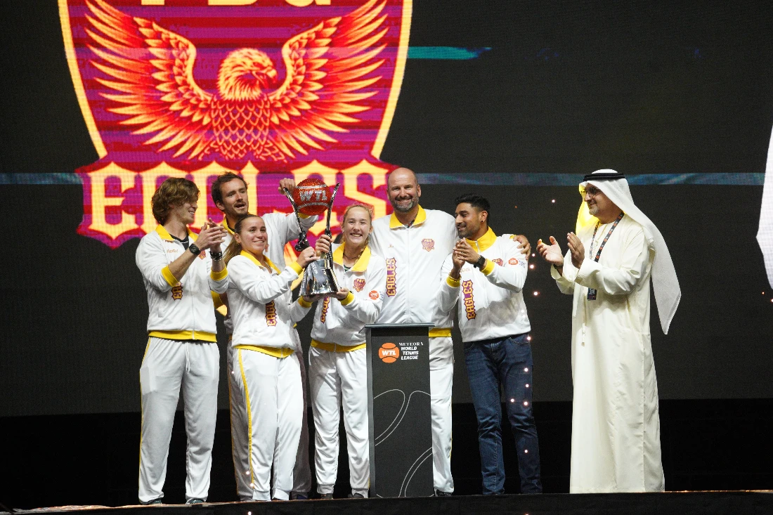 The PBG Eagles was awarded the trophy by Aref Hamad Al-Awani, general-secretary of the Abu Dhabi Sports Council, during a ceremony in Abu Dhabi. (Supplied)