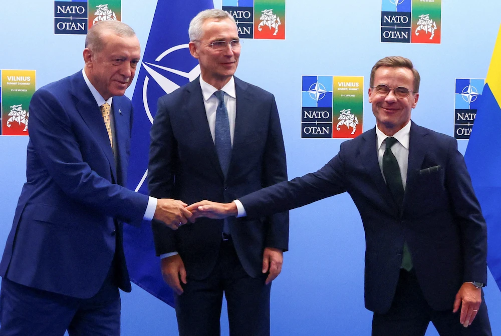 Tangible progress has been made in Turkish-Swedish relations, but distance still to be covered remains significant. (Reuters)