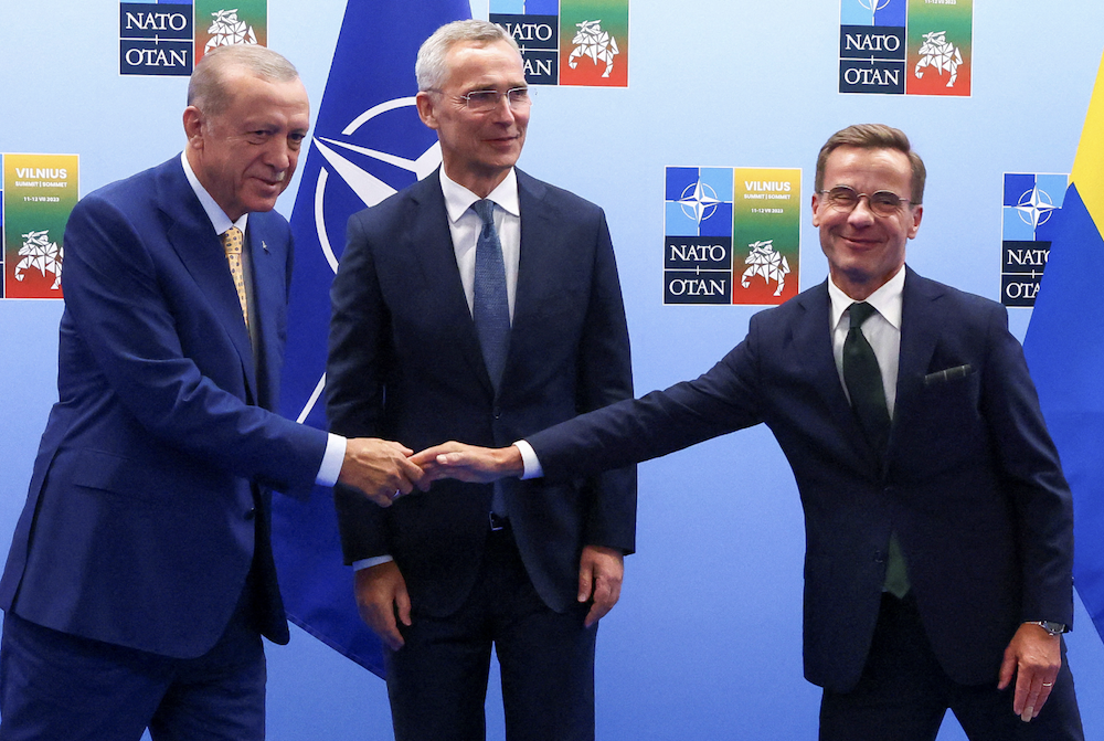 Tangible progress has been made in Turkish-Swedish relations, but distance still to be covered remains significant. (Reuters)