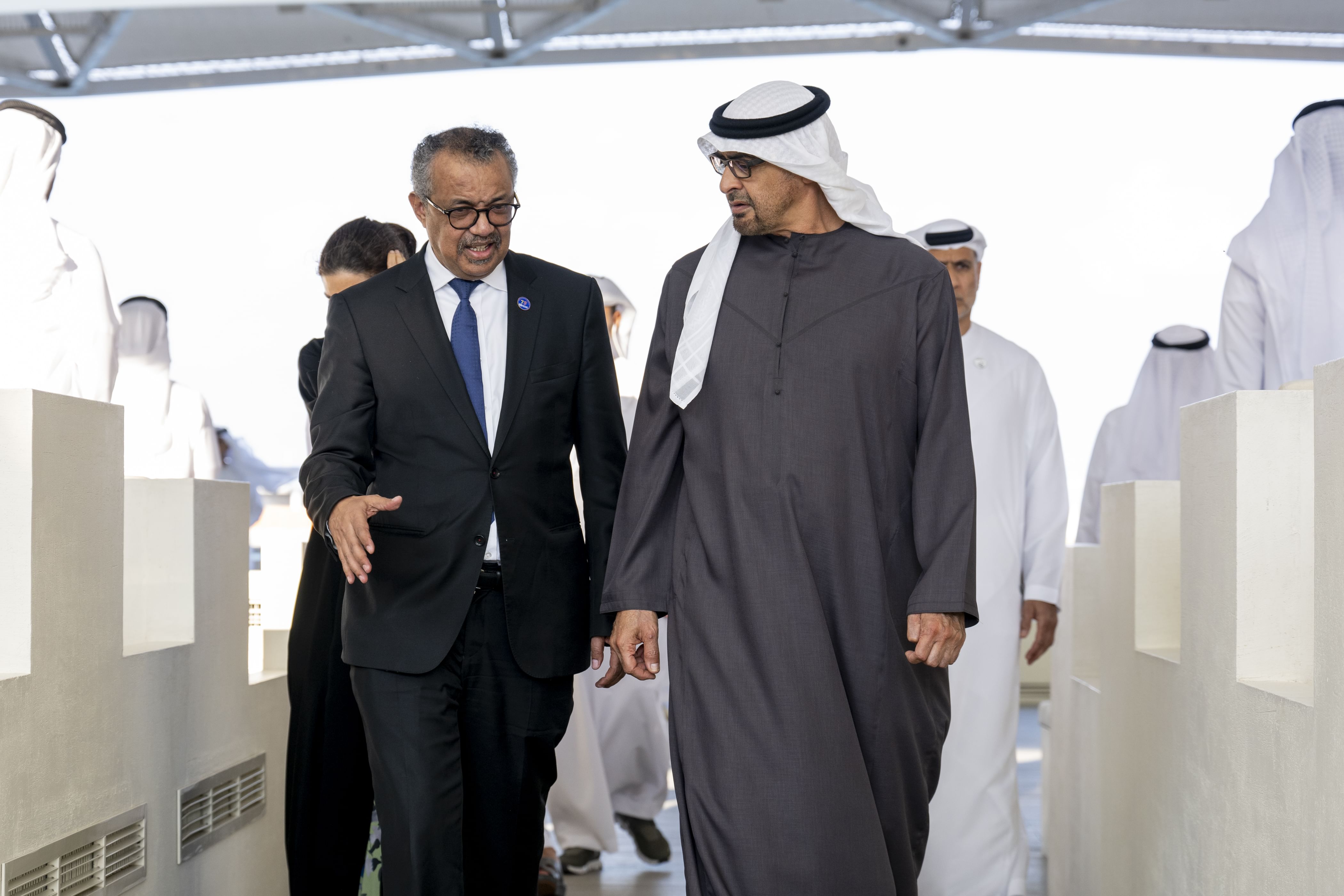 UAE president, WHO chief discuss health cooperation in Abu Dhabi