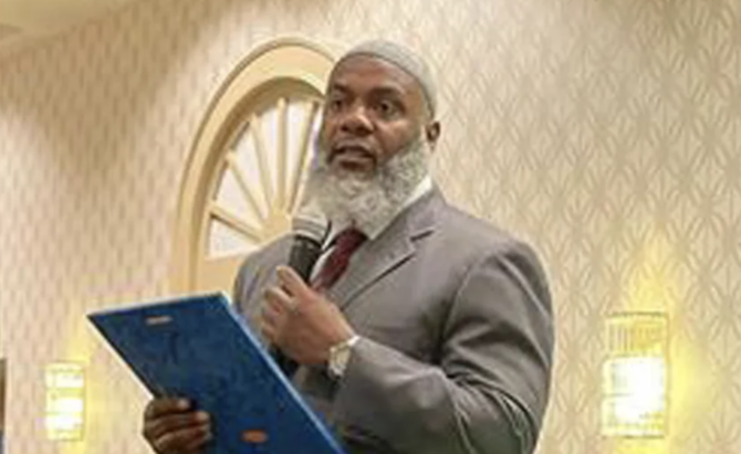 Imam Hassan Sharif, who served at the Masjid Muhammad-Newark, was shot outside the mosque in New Jersey on Wednesday. (Masjid Muhammad-Newark mosque)