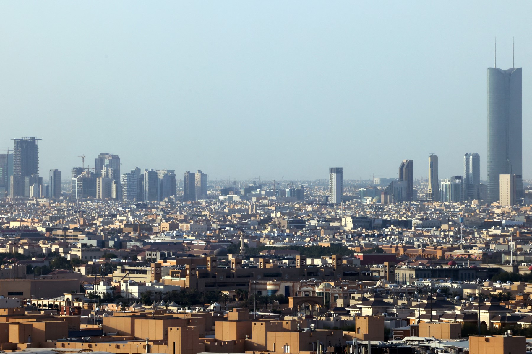 General view of Riyadh city, Saudi Arabia. (AFP)