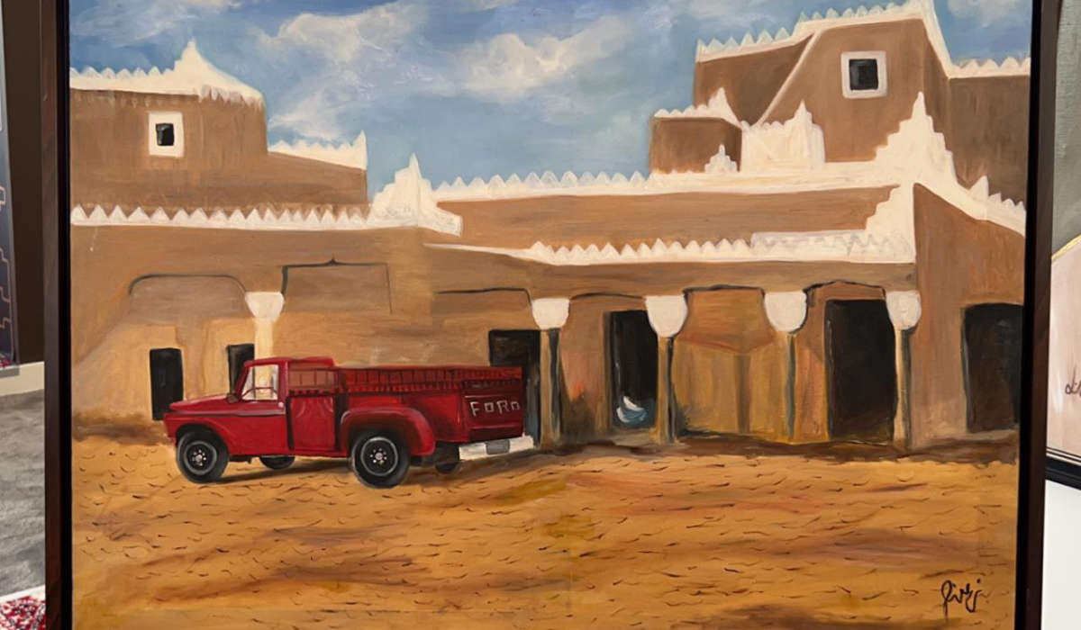 Saudi visual artist celebrates traditional Bedouin way of life