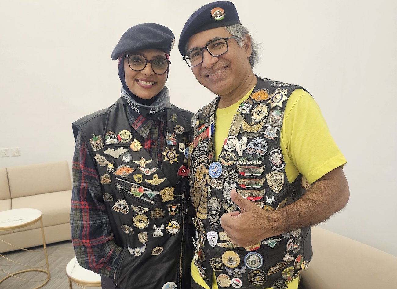 Mir Shakeel Ur Rahman and Amal Ahmed have broken records and achieved several personal ambitions during their adventures. (Supplied)