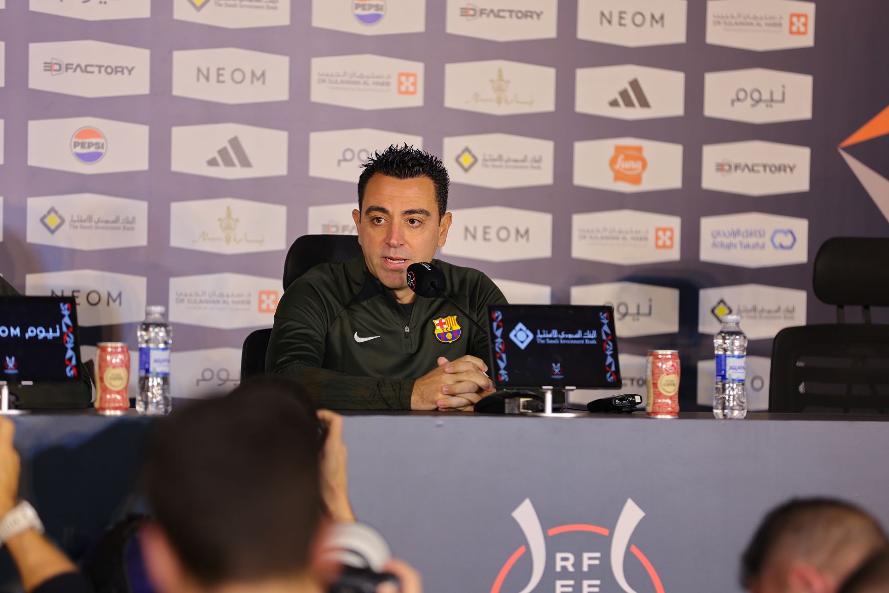 Xavi’s Barcelona team are looking to retain the Spanish Super Cup against Real Madrid on Sunday. (Supplied)