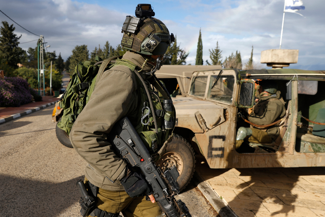 Since Gaza Strip war erupted, the Israel-Lebanon border has seen near-daily exchanges of fire between Iran-backed Hezbollah militants and Israeli forces. (File/AFP)
