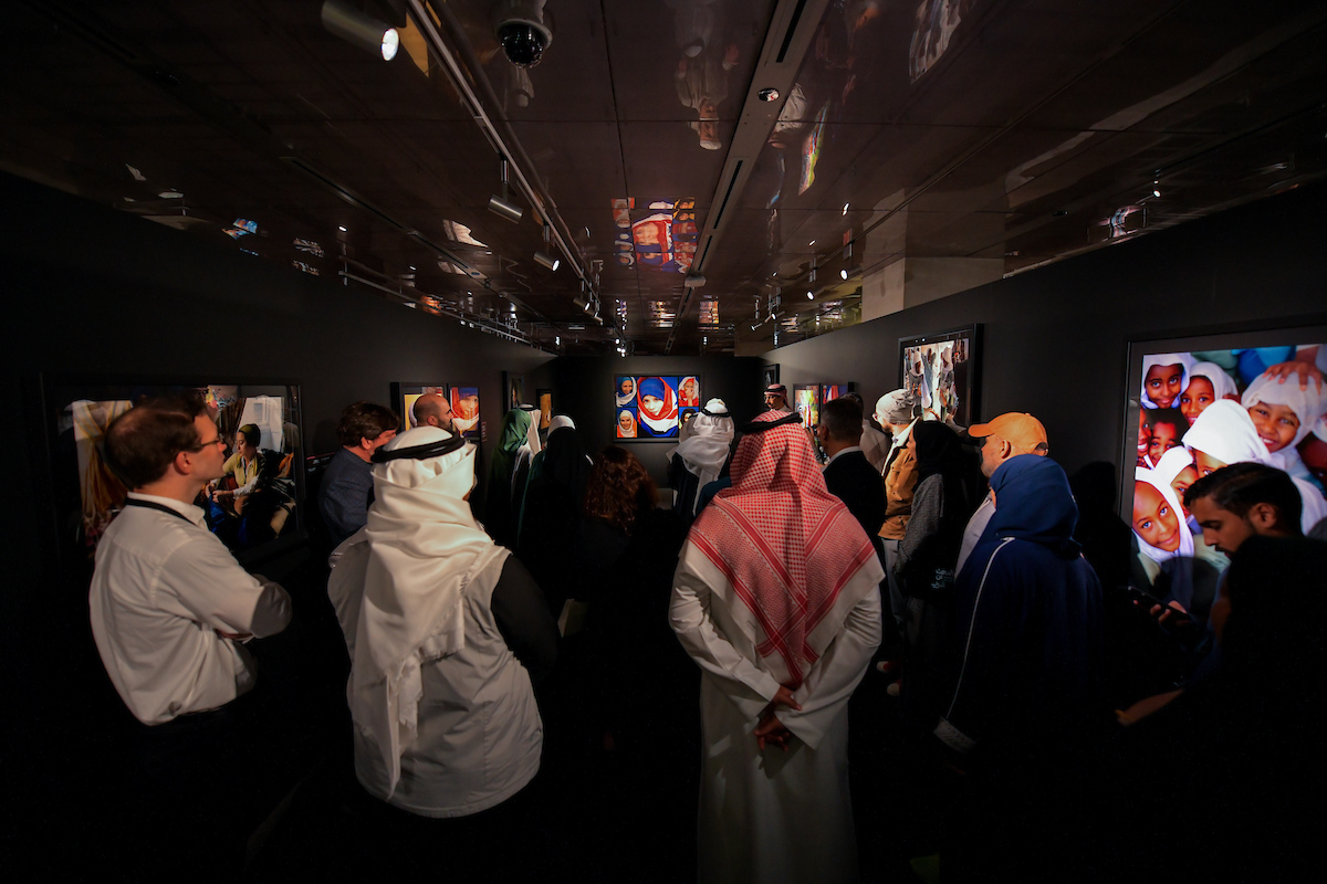 Aptly titled “Searching for Light,” a major retrospective opened on Saturday in Dhahran, consisting of about 100 photographs taken by Peter Sanders. (Supplied)