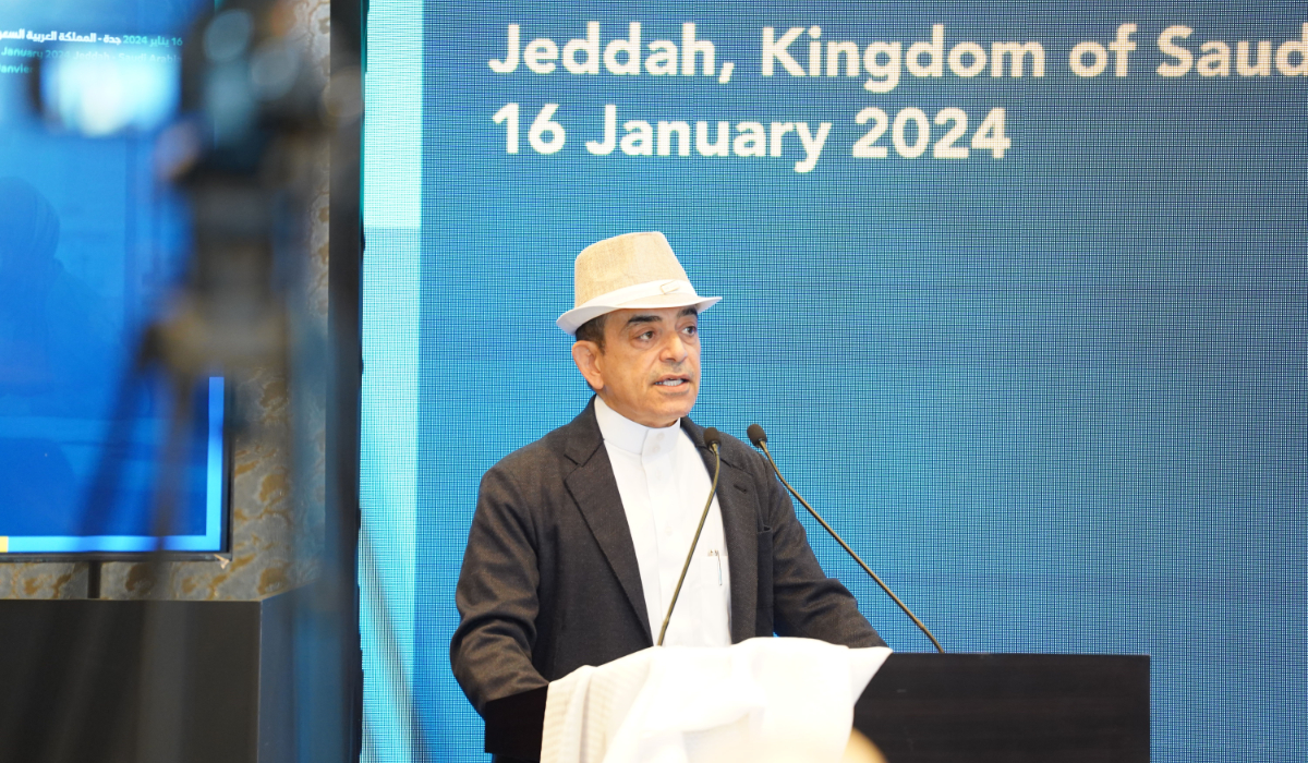 ICESCO Director General Dr. Salim Al-Malik provided an overview of the organization’s key focus areas. (Supplied)