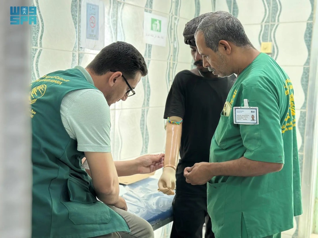 KSrelief’s programs cover food security, health, sanitation, shelter, nutrition, education, telecommunications and logistics. (SPA)