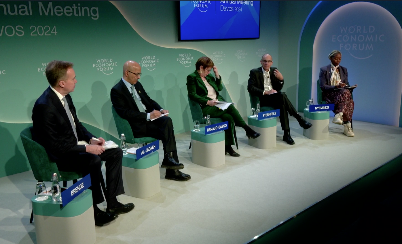 Minister Mohammed Al-Jadaan made the remarks while participating at a session at the World Economic Forum in Davos titled “Resilience: What It Means and What to Do About It.” (screengrab)
