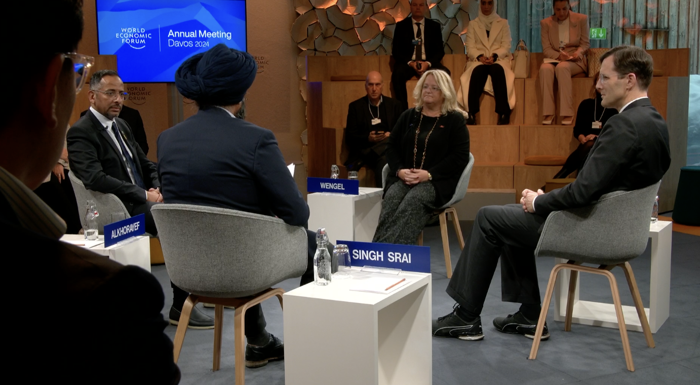 The minister elaborated on the Kingdom’s Vision 2030, which aims to diversify the economy and position Saudi Arabia as a trade base for companies such as DHL. (Screenshot)