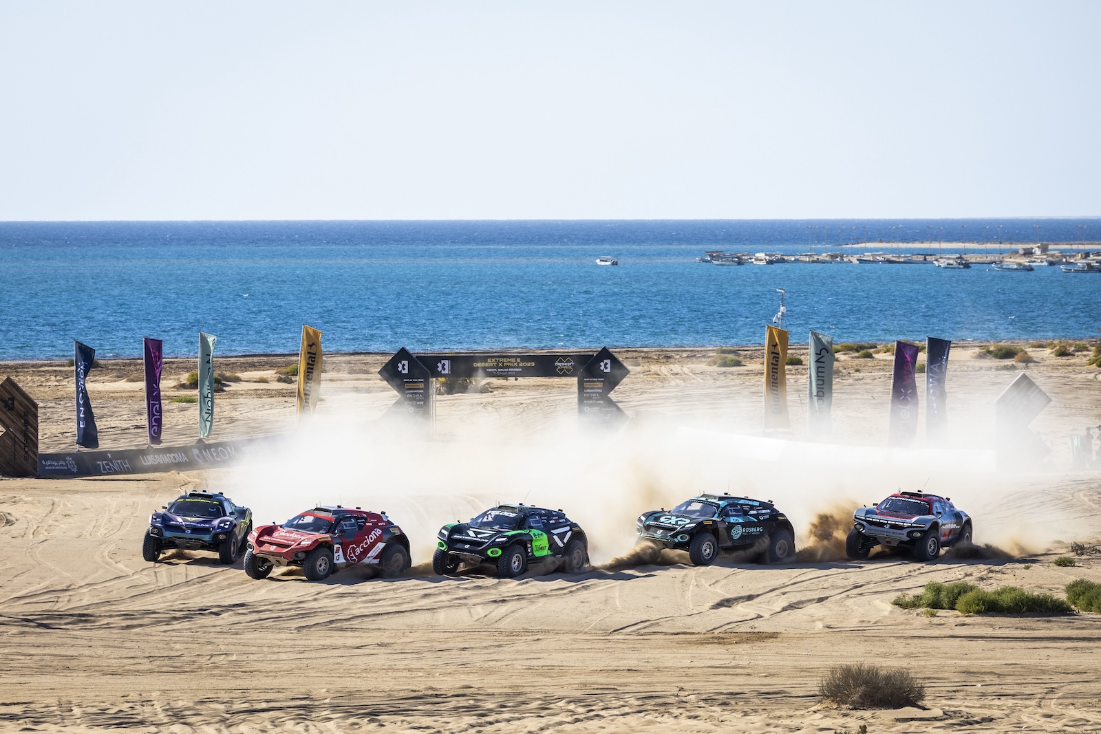 Extreme E will take place in Jeddah for the first time on Feb. 17-18 (Supplied)
