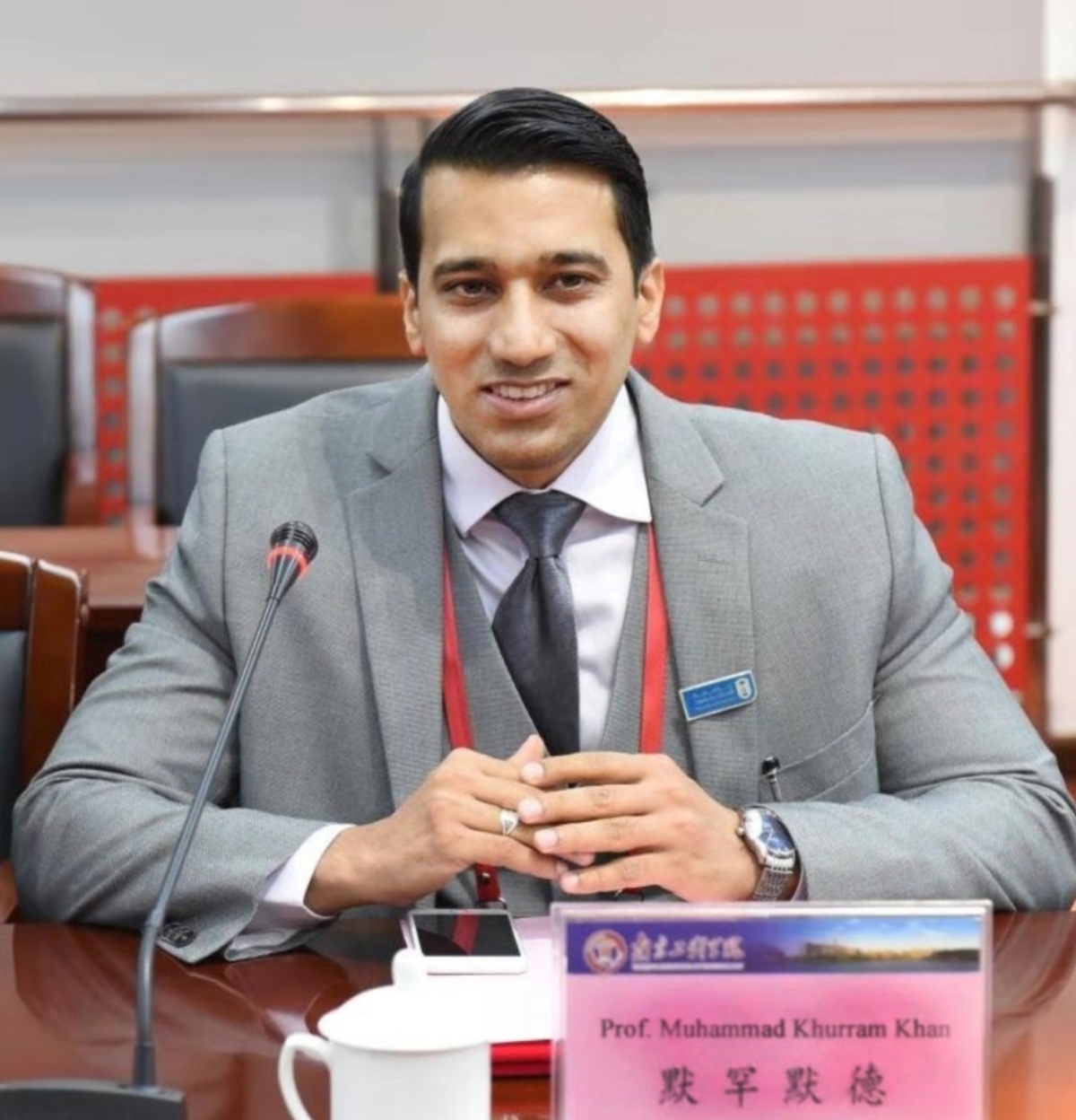 Prof. Muhammad Khurram Khan. (Supplied)