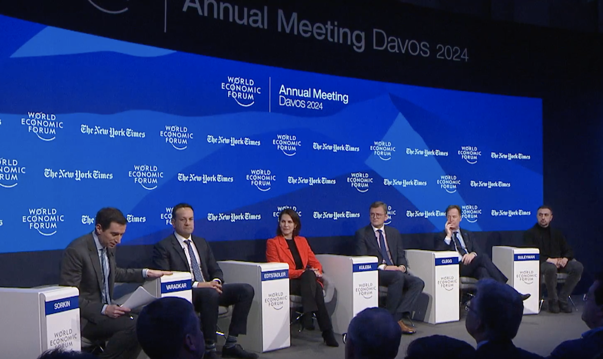 Debates rage at World Economic Forum over need to regulate AI