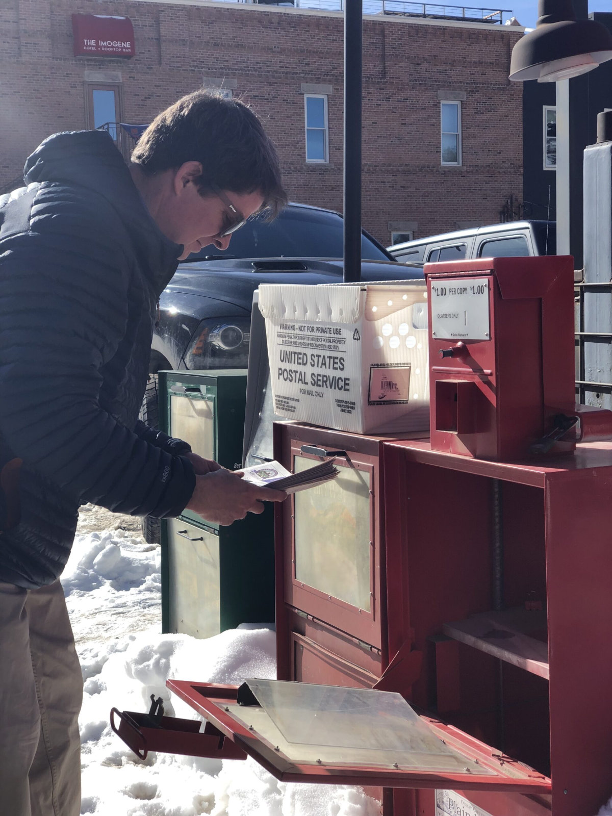 Small-town US newspapers stolen after running story about rape charges at police chief’s house