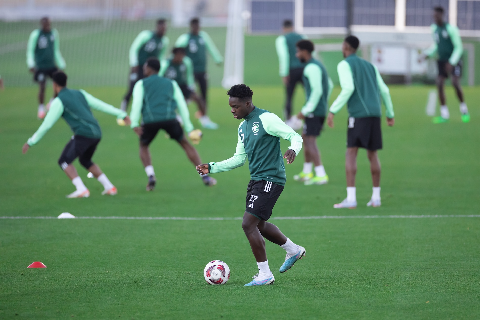 Saudi national football team in Qatar