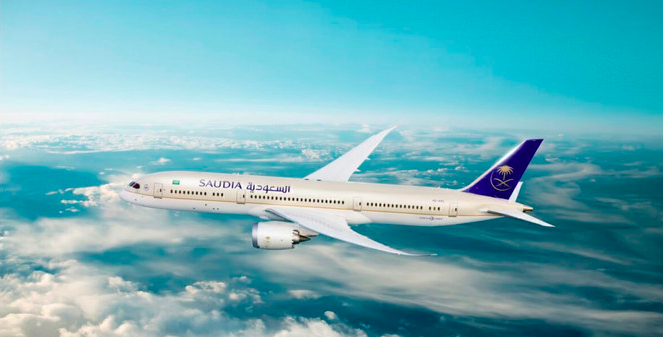 Saudia operated more than 176,300 flights in 2023. File