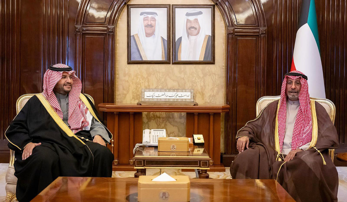 Kuwait’s prime minister receives Saudi minister of state