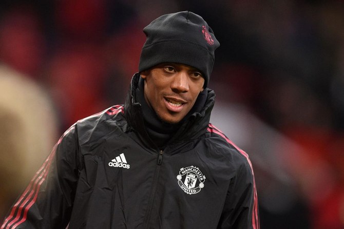 Manchester United’s Martial out for 10 weeks