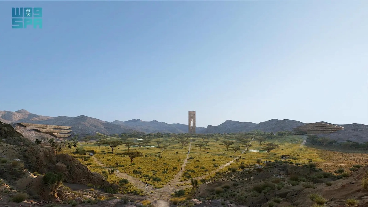 Situated on the Gulf of Aqaba, Zardun is another addition to the array of coastal developments in the NEOM region. (SPA)