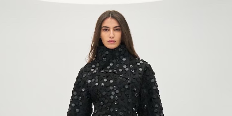 Amira Al-Zuhair wore designs from the brand’s Summer/Fall 2024 collection. (Supplied)