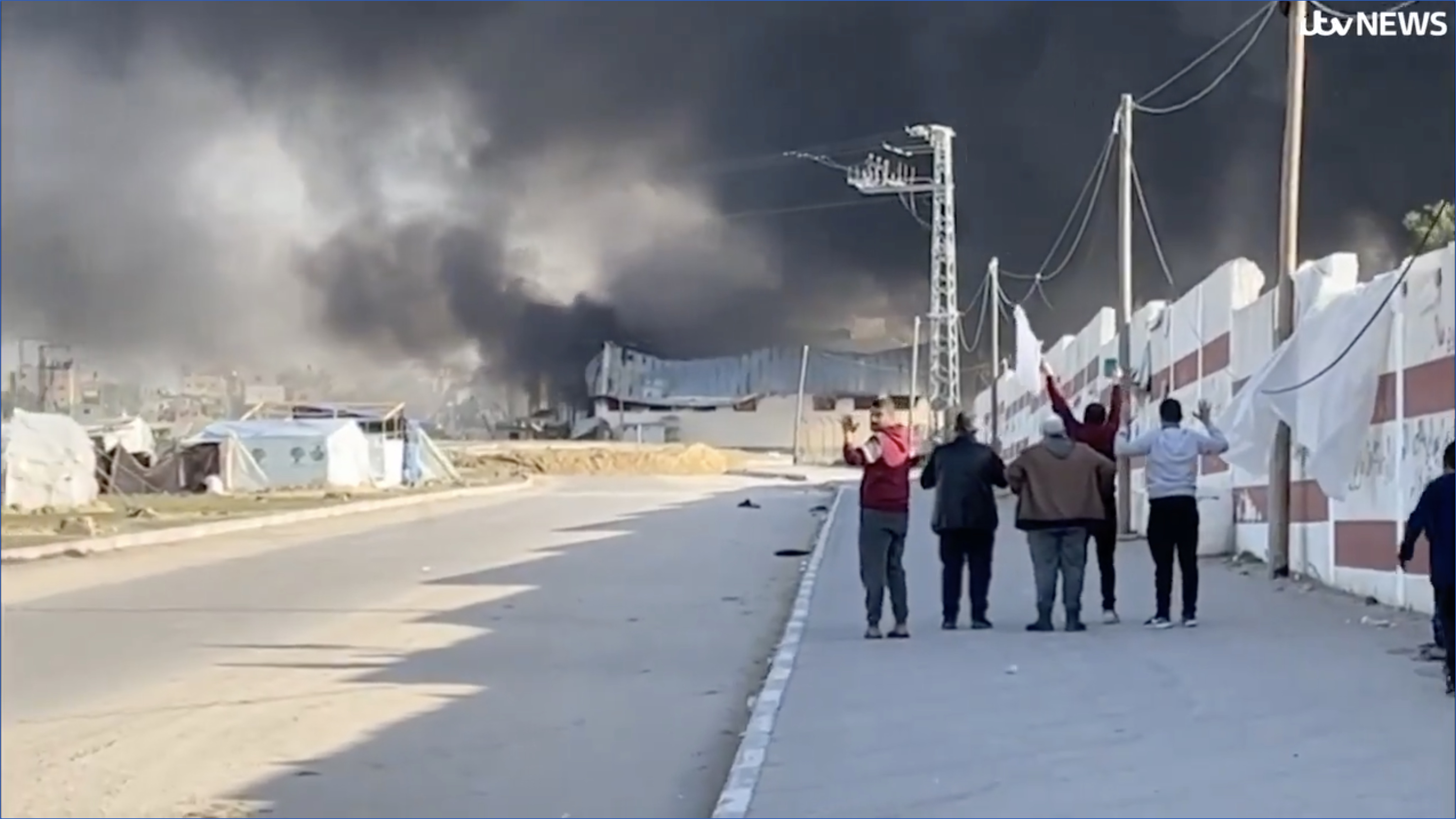 Human rights lawyer Michael Mansfield also described the footage as evidence of a war crime. (Screenshot)