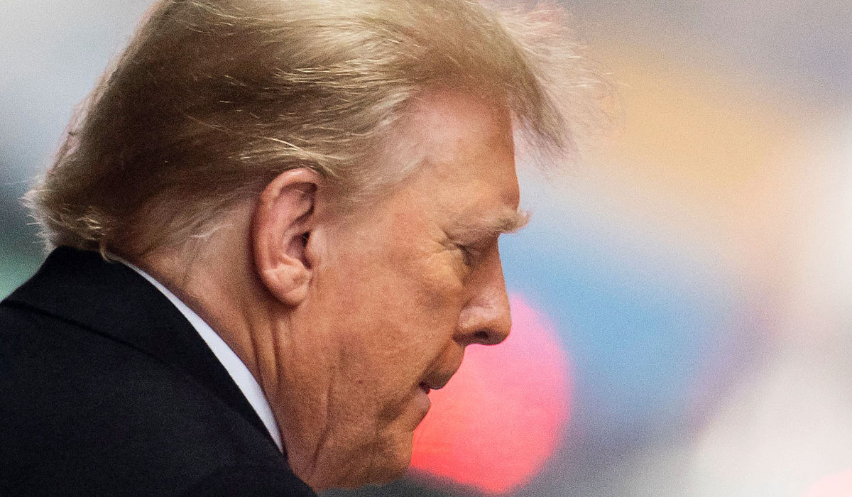 Former U.S. President Donald Trump departs for his second civil trial after E. Jean Carroll accused Trump of raping her decades ago, outside a Trump Tower in the Manhattan borough of New York City, U.S., January 26, 2024. (REUTERS)