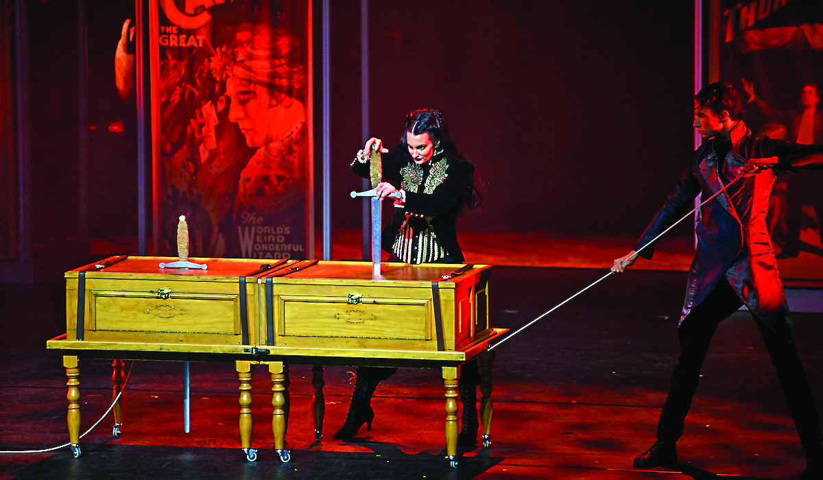 ‘Multiverse of Magic,’ orchestrated by world-renowned illusionists, makes use of stunning stagecraft and cutting-edge technology to deliver a captivating and magical show. (Photos by Yasir Alqunais/ Supplied)