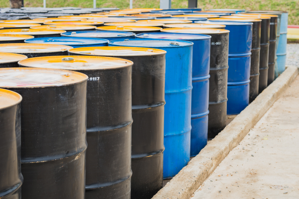 Brent crude futures rose 29 cents, or 0.4 percent, to $83.84 a barrel by 5:30 a.m. Saudi time. Shutterstock
