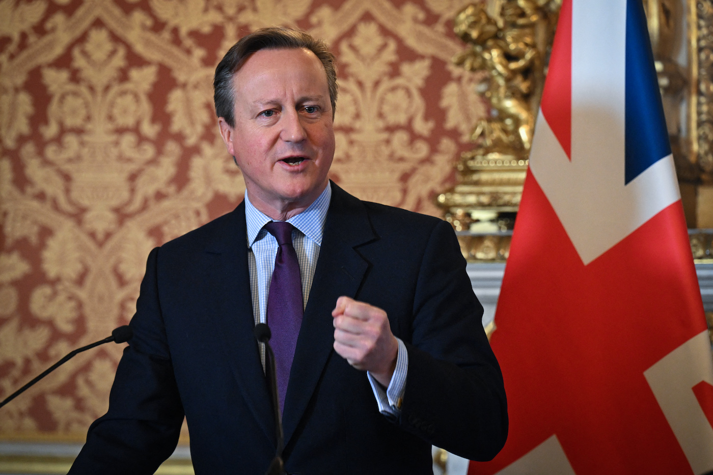 British Foreign Secretary David Cameron. (File/AFP)