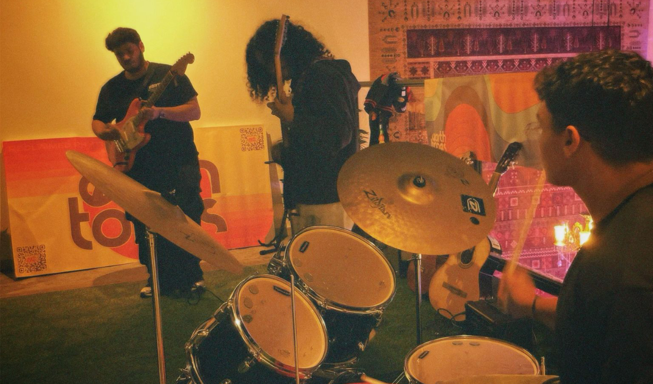 Named after the band that founded it, Earth Tones is an online shop that sells instruments, CDs, albums and anything related to music. (Supplied)