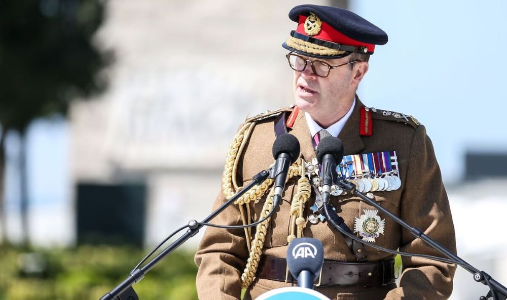 Chief of the General Staff Gen. Sir Patrick Sanders. (Getty Images)